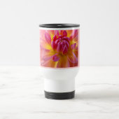 Echt goed hart RN koffie Mugs Dahlia Flowers Reisbeker (Center)