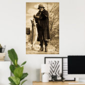 Echt grote vis poster (Thuiskantoor)