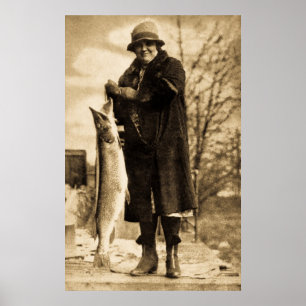 Echt grote vis poster