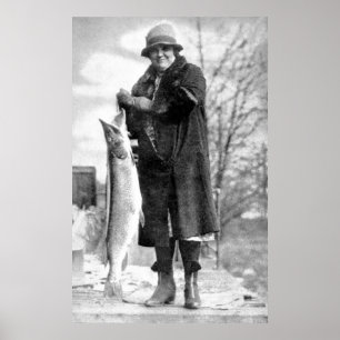 Echt grote vis poster