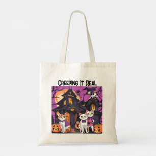 Echt halloween maken tote bag