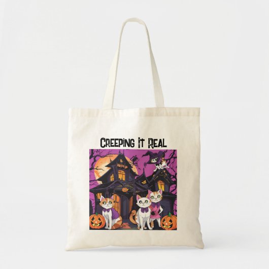 Echt halloween maken tote bag (Voorkant)