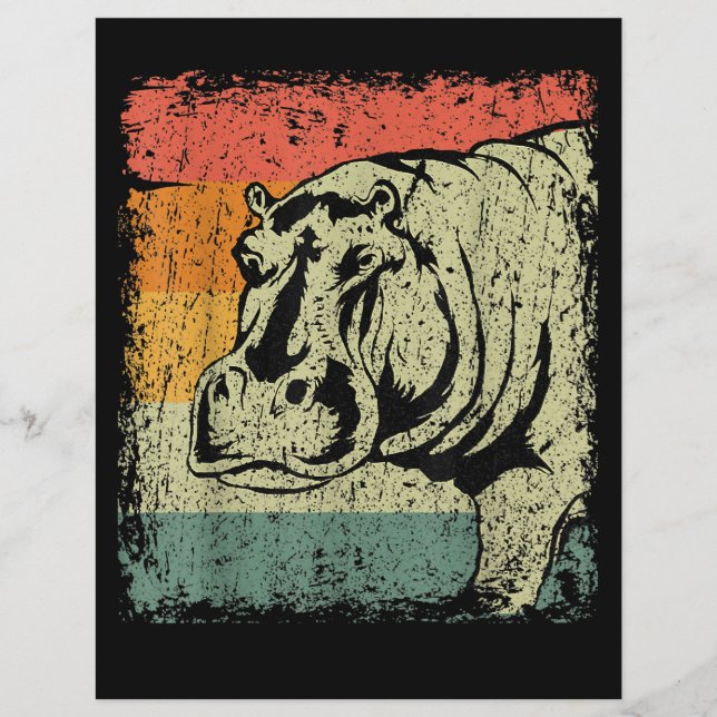 Echt  Hippopotamus Hippo | Hippo Lover (Voorkant)