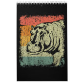 Echt  Hippopotamus Hippo | Hippo Lover Kalender (Hoes)