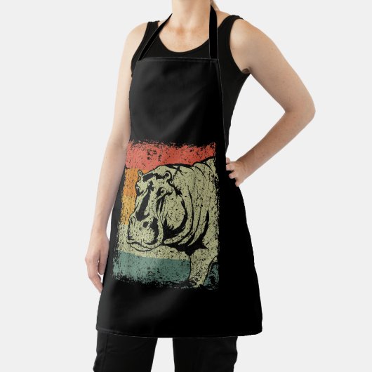 Echt  Hippopotamus Hippo | Hippo Lover Schort (Insitu)