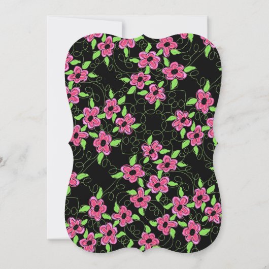 Echt  huwelijksuitnodiging kaart (Achterkant)