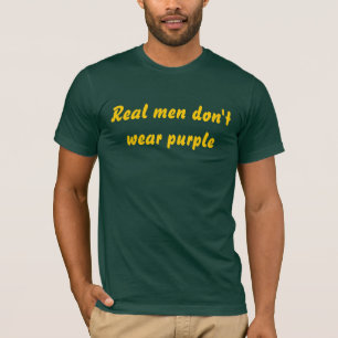 Echt, ik draag geen paars shirt