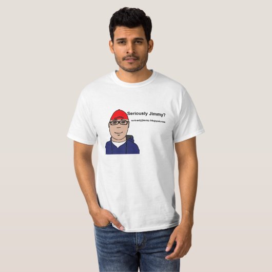 Echt Jimmy? T-shirt (Voorkant volledig)