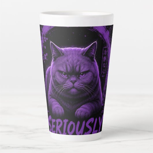 Echt Kat Latte Mok (Voorkant)