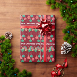 Echt kerstcadeaupapier cadeaupapier