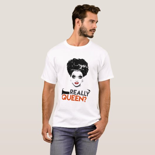 Echt, koningin Bianca Del Rio, RuPaul's Drag Race  T-shirt (Voorkant volledig)
