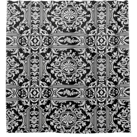 Echt koninklijk douchegordijn (Voorkant)