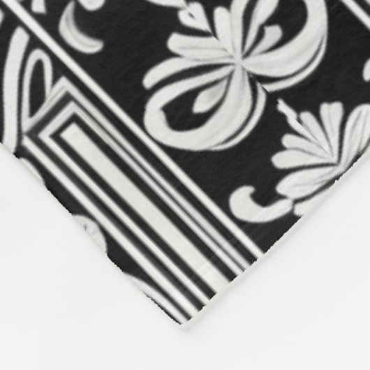 Echt koninklijk fleece deken (Hoek)