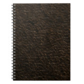 echt lederen tijdschrift notitieboek (Voorkant)