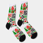 Echt lelijke kerst sokken (Rechts)