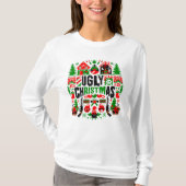 Echt lelijke kerst t-shirt (Voorkant)