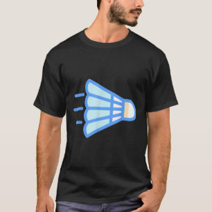 Echt leuk badminton shuttle birdie 4  t-shirt