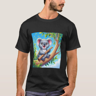 Echt leuk Didgeridoo - Aboriginal Inheemse Koa T-shirt