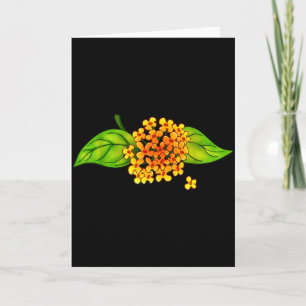 Echt leuk Osmanthus Bloem Thee Oost-Azië  Kaart