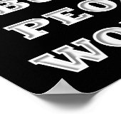 Echt leuk Poster blk. (Hoek)