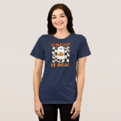 Echt maken Tri-Blend shirt (Voorkant volledig)