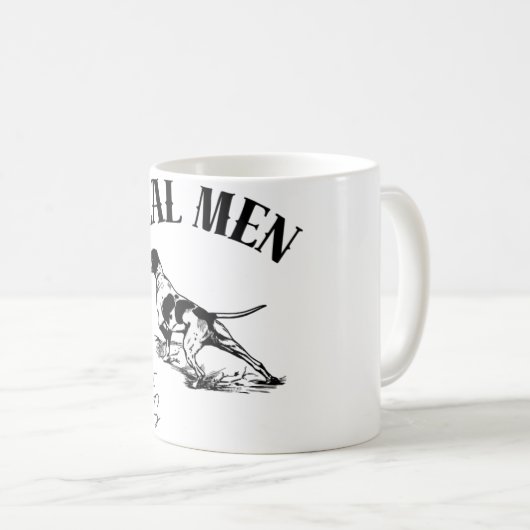 Echt man houdt van honden koffiemok (Voorkant rechts)