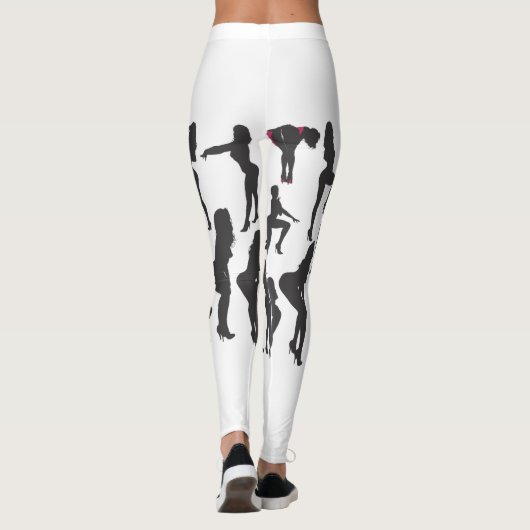 Echt meisje is aangekomen leggings (Achterkant)