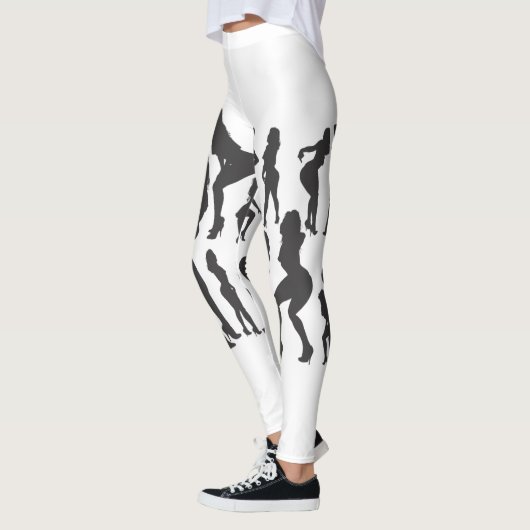 Echt meisje is aangekomen leggings (Links)