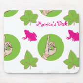 Echt  meisje Mousepad Muismat (Voorkant)