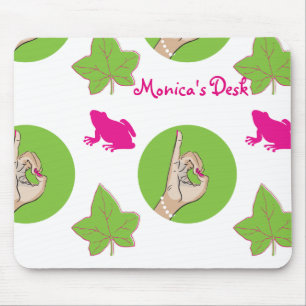 Echt meisje Mousepad Muismat