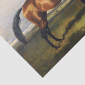 Echt (niet AI)  Paardenschilderen Tissuepapier (Detail)