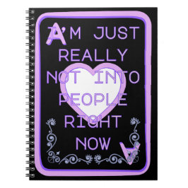 Echt Niet Gezellig Op Het Moment Hart Van Goud Notitieboek