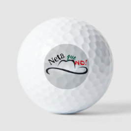 Echt niet! golfballen
