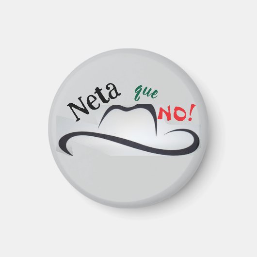Echt niet! magneet (Voorkant)