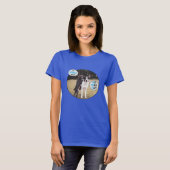 Echt niet! Oké? - blauw (donker) T-shirt (Voorkant volledig)