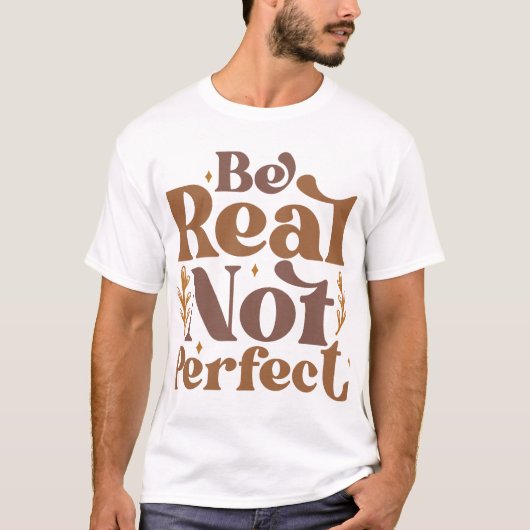 Echt niet perfect t-shirt (Voorkant)