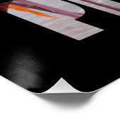 Echt niet Perfecte Citaat Flamingo Tropical Birds Perfect Poster (Hoek)