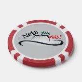 Echt niet! poker chips (Enkel)