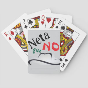 Echt niet! pokerkaarten