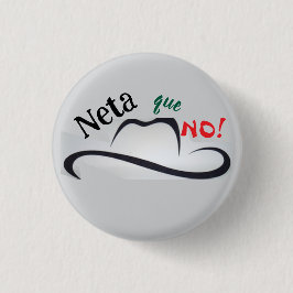 Echt niet! ronde button 3,2 cm
