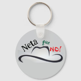 Echt niet! sleutelhanger