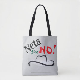 Echt niet! tote bag