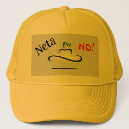Echt niet! trucker pet