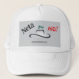 Echt niet! trucker pet