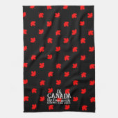 Echt Noord Sterk en Gratis Canadees Theedoek (Verticaal)