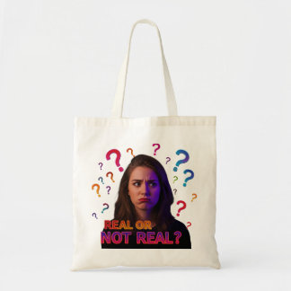 Echt of niet echt? Design Tote Bag