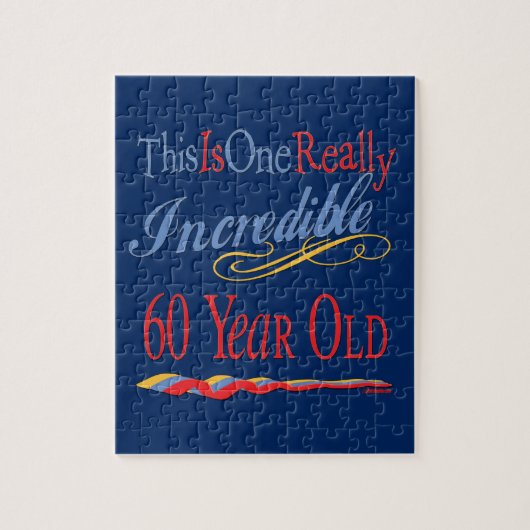 Echt ongelooflijk 60 jaar oud legpuzzel (Verticaal)