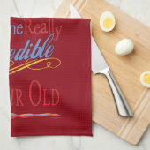 Echt ongelooflijk 60 jaar oud theedoek (Quarter Fold)