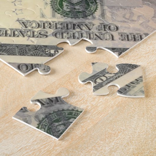 Echt onmogelijk geld voor puzzel legpuzzel (Zijkant)