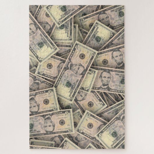 Echt onmogelijk geld voor puzzel legpuzzel (Verticaal)